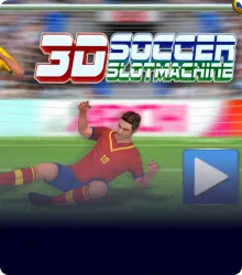 3D Soccer Slotmachine